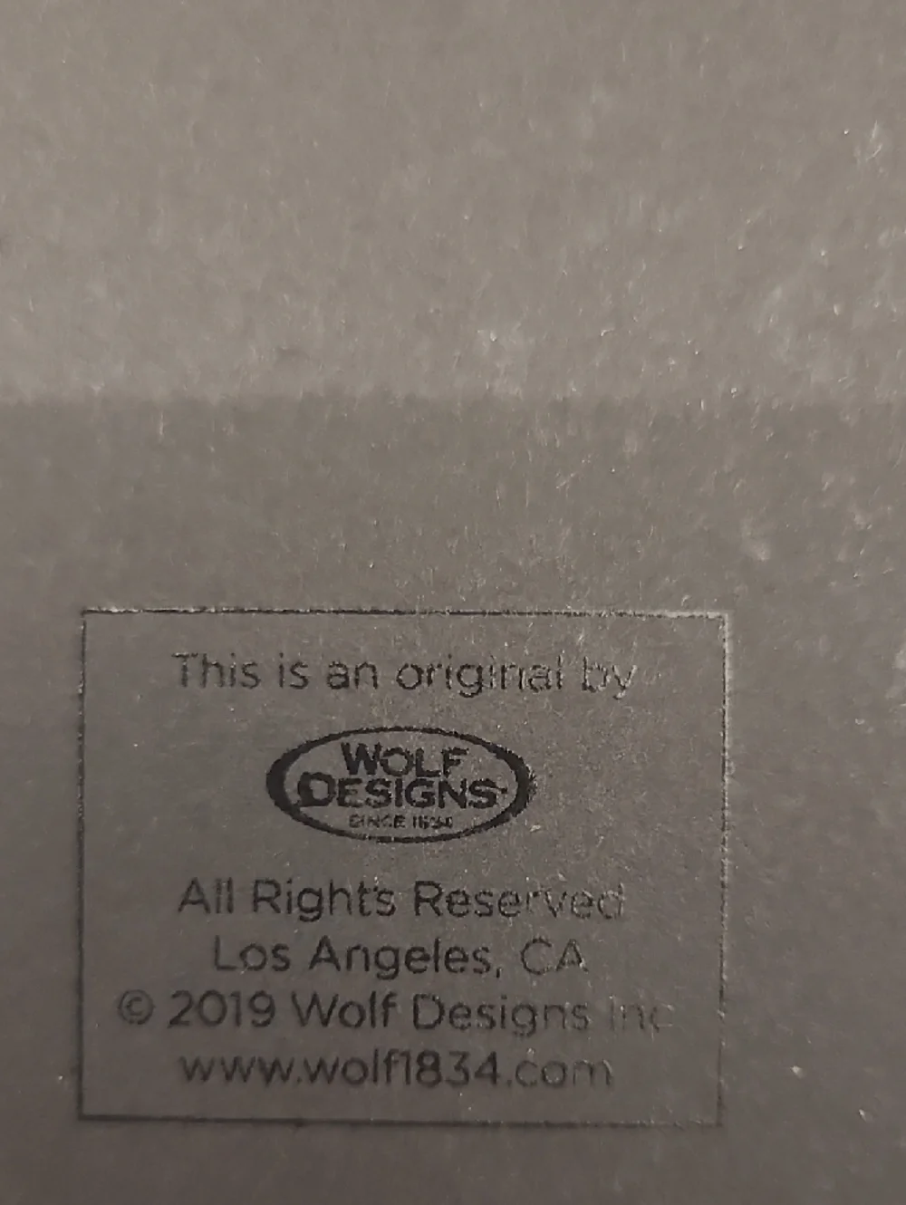 WOLF Black and Beige Laser-Cut Leather Jewelry Organizer/Roll Wallet. - Picture 6 of 6